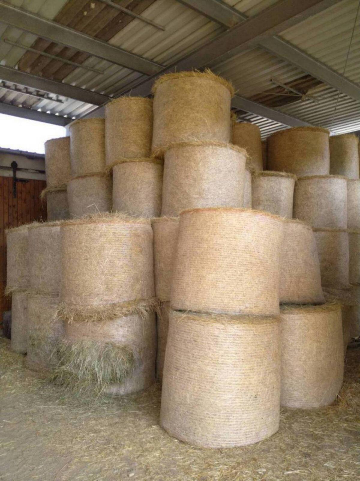 Rundballen Heu (Hallen gelagert) 1