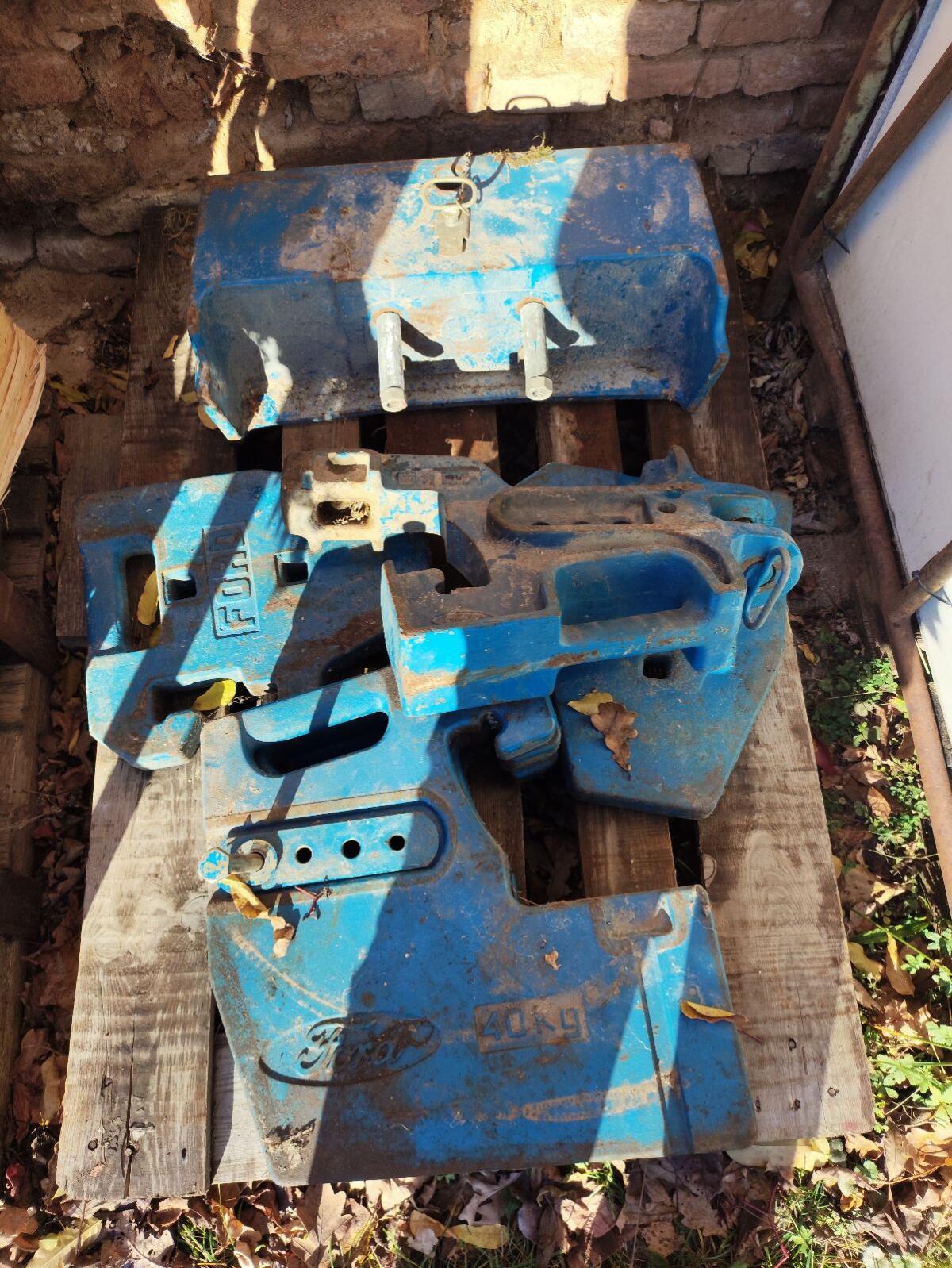 Ford Frontgewichte mit Frontträger 1