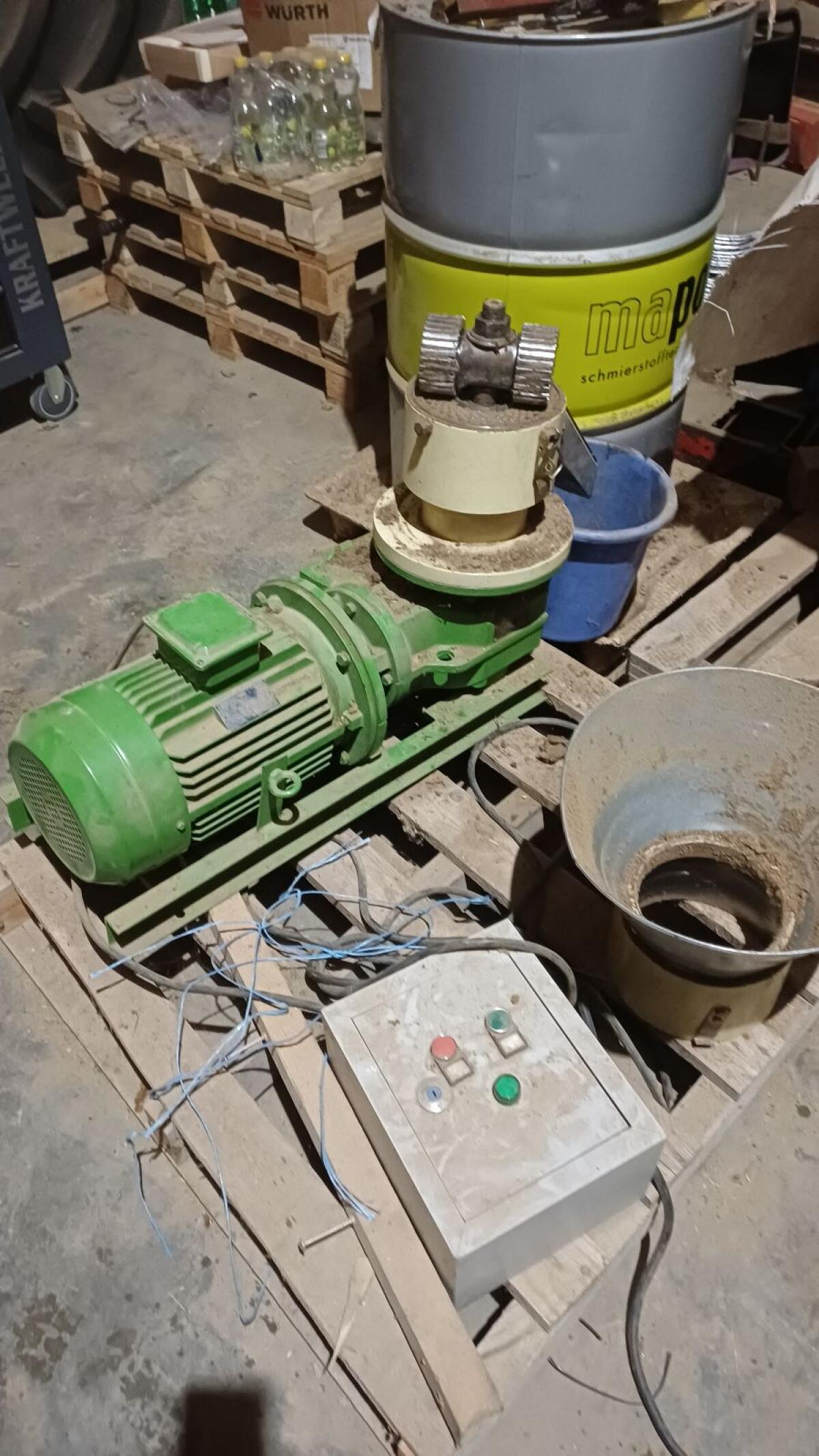 Pelletpresse 7,5 kW, Pelletspresse 1