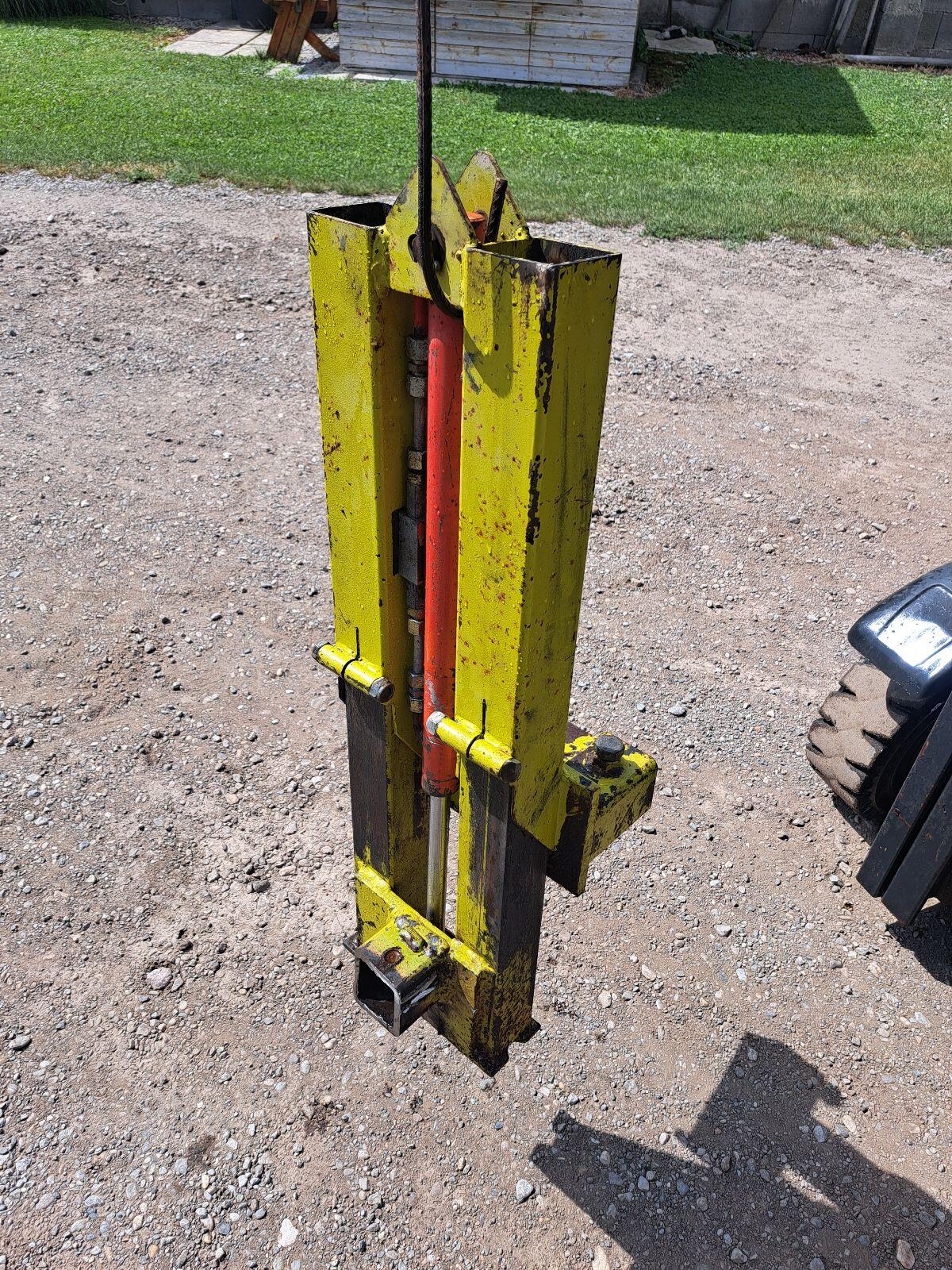 Aushub für Stockräumgerät 3