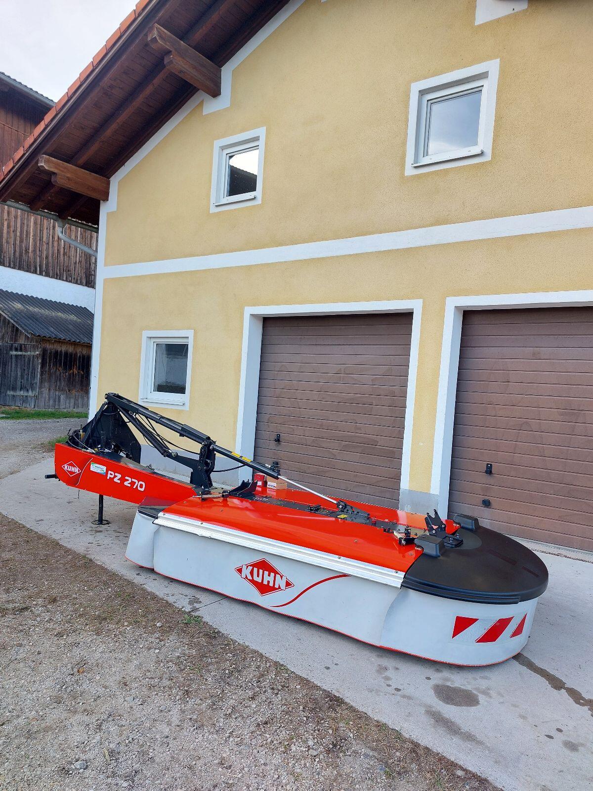 Kuhn PZ 270 Heckmähwerk 1