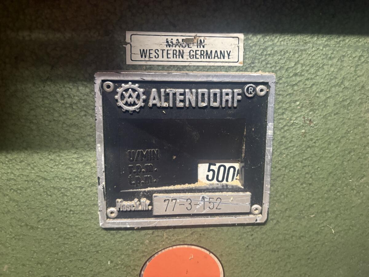 Altendorf Kreissäge 3