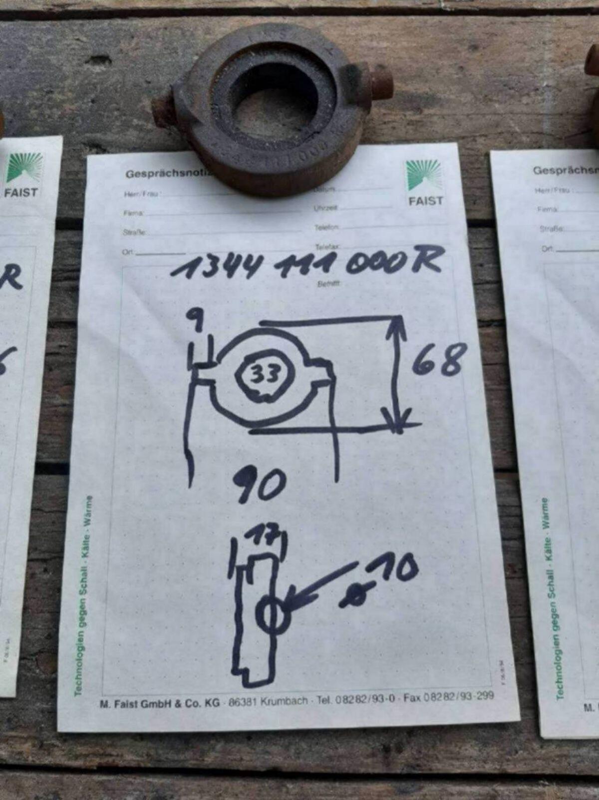 Verschiedene Graphit-Ausrücklager 3