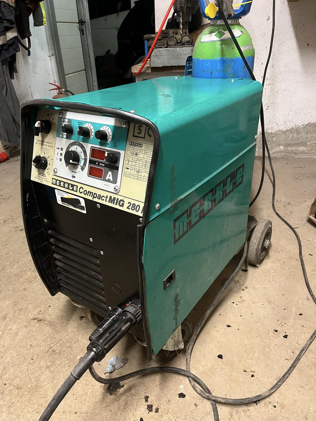Schutzgasschweißgerät Merkle Compact MIG 280K 1