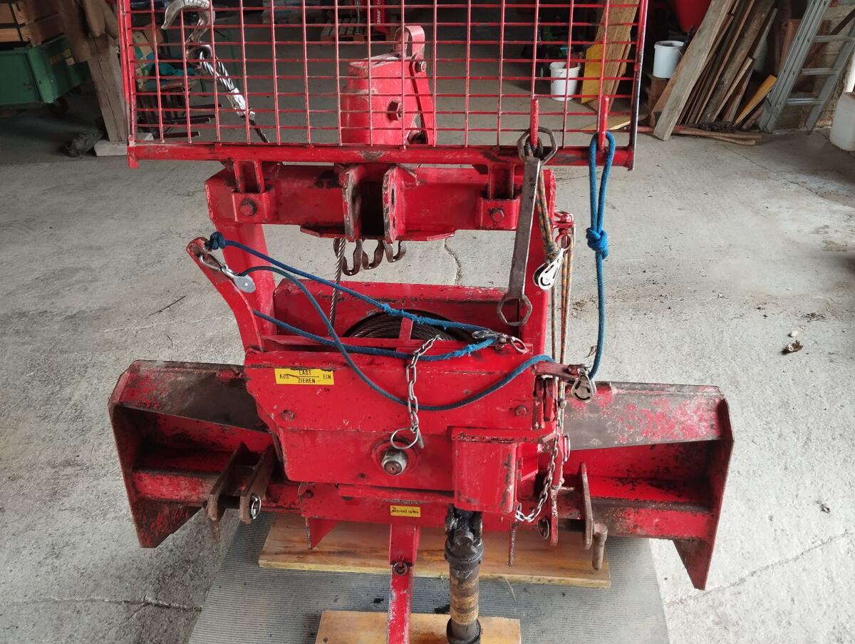 Maxwald 5,5-Tonnen Seilwinde 3