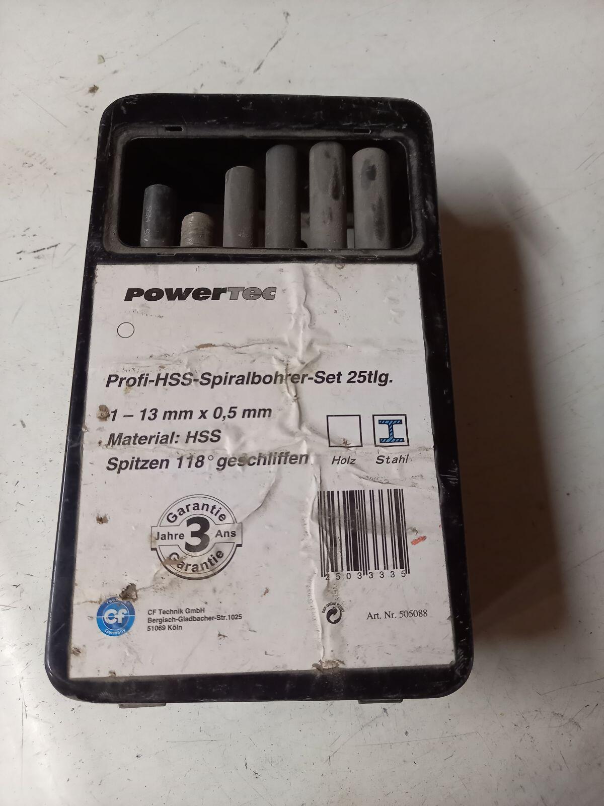 Bohrer Kassette mit Stahlbohrer 2