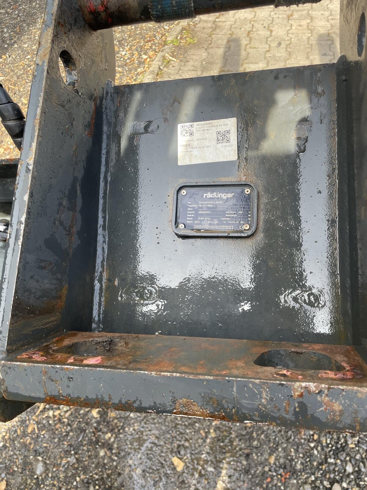 Rädlinger Schwenkschaufel, Grabenräumlöffel, Planierlöffel 3