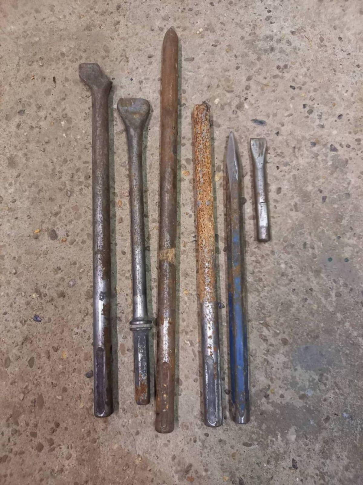 Verschiedene Meißel 1