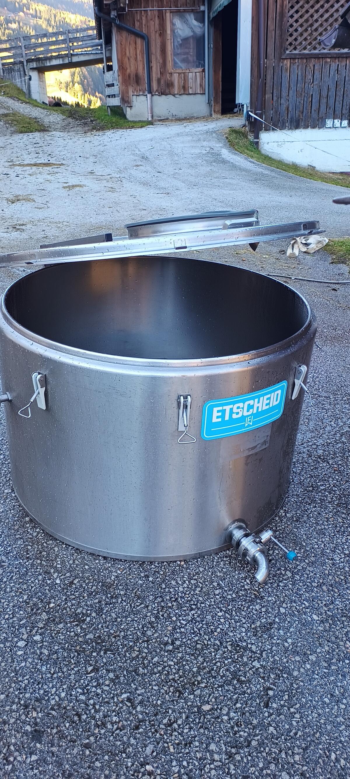 Etscheid Milchtank 550 l und Westfalia Wet 150 3
