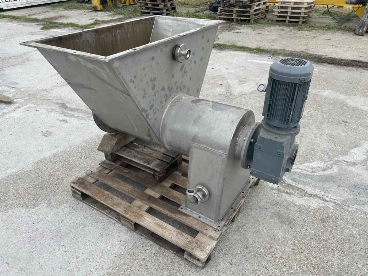 Säurebeständiger Schneckenförderer aus Edelstahl – Industrie 2