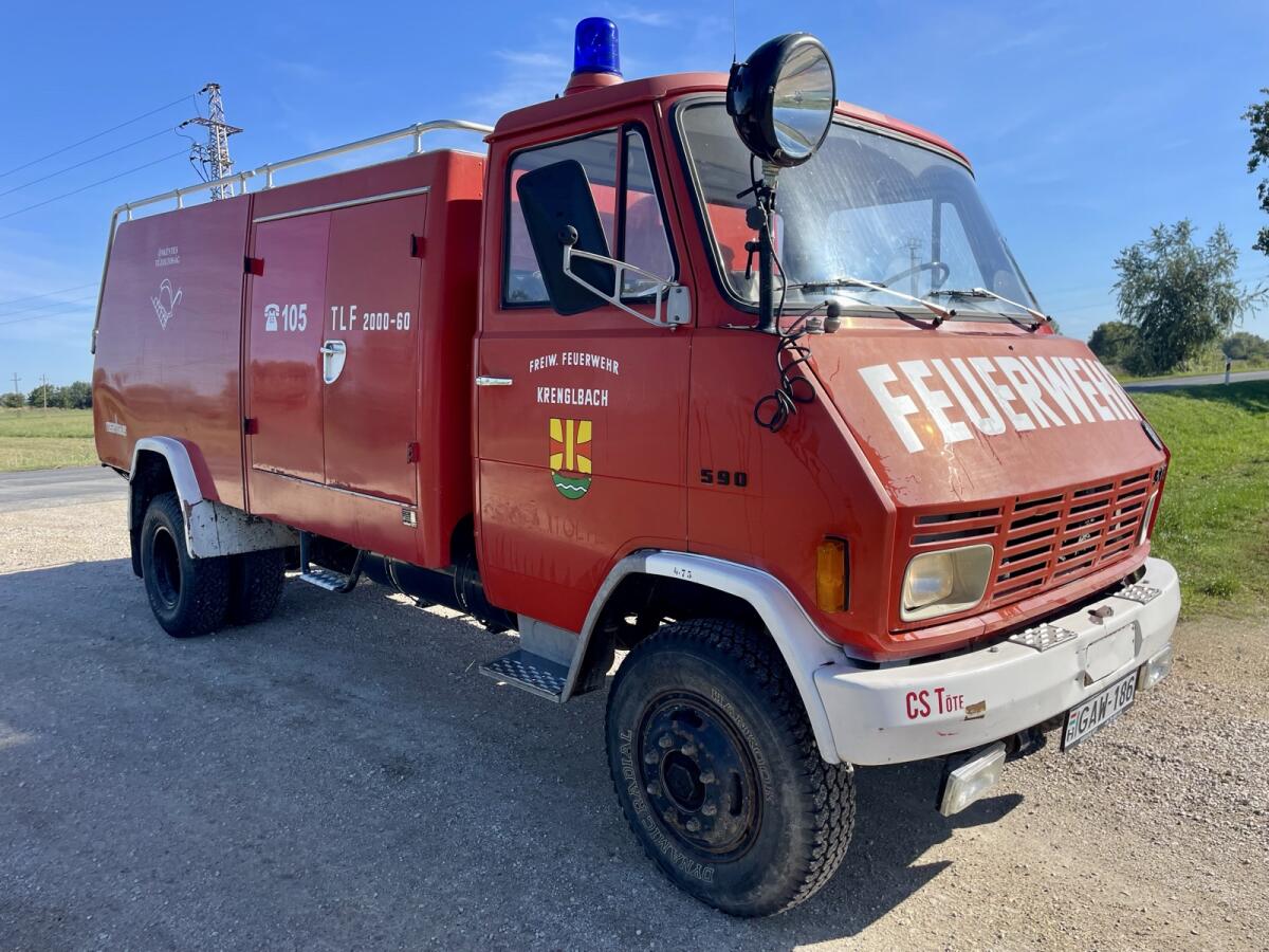 Steyr 590 Original-Feuerwehrfahrzeug 2
