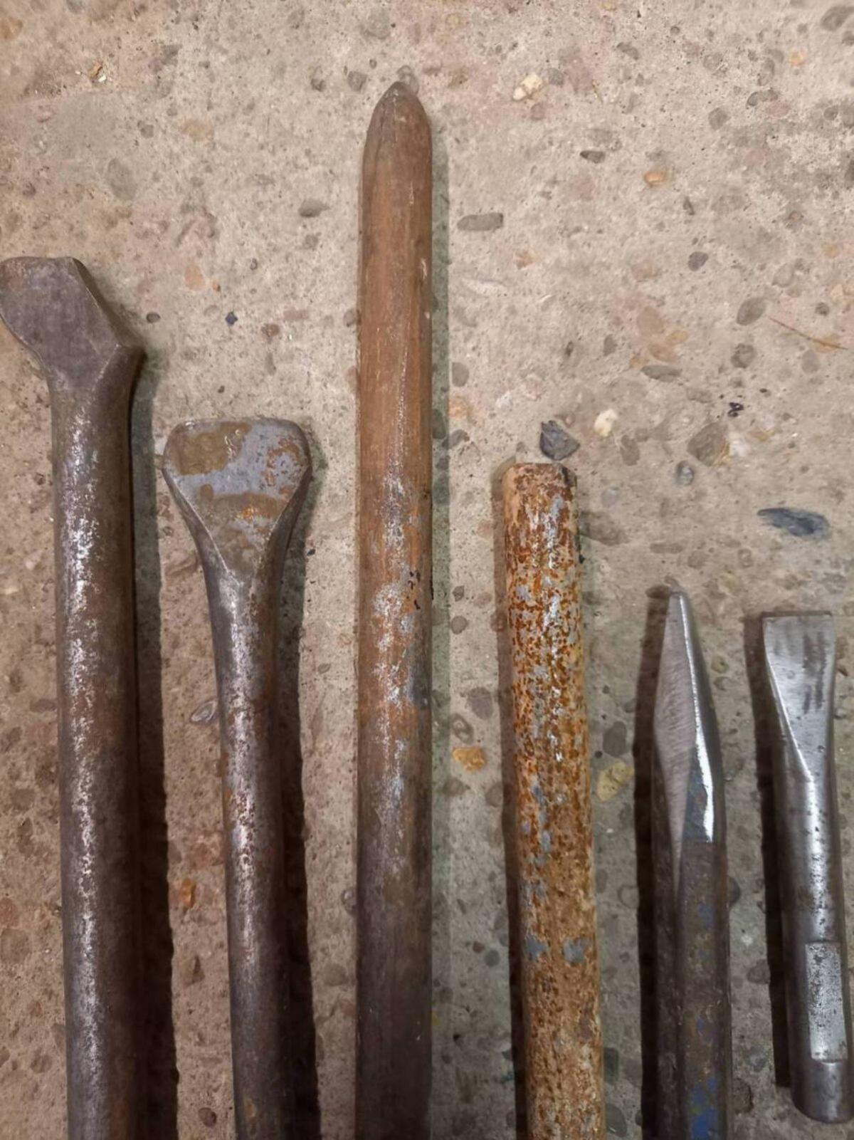 Verschiedene Meißel 2