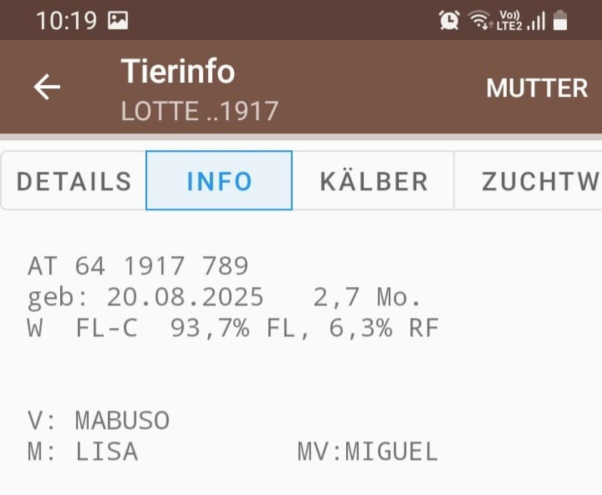 Verkaufe Bio-FV Kalb 3