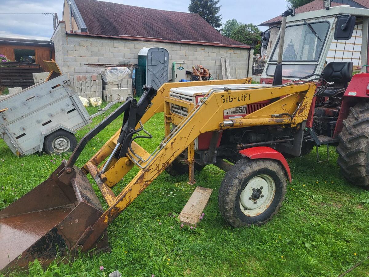 Steyr 650 mit vollhydraulischem Big Lift Frontlader 3