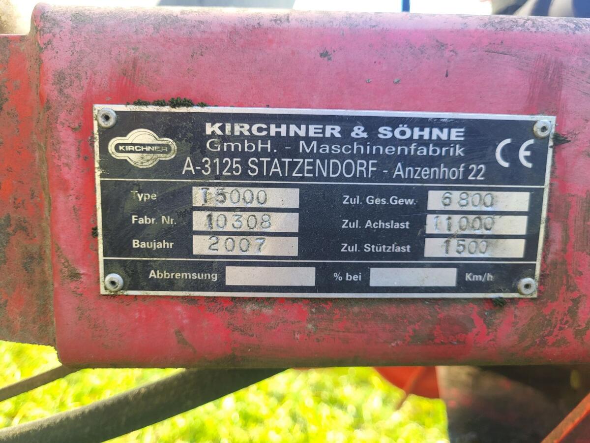 Güllefass 5.000 Liter Kirchner 2