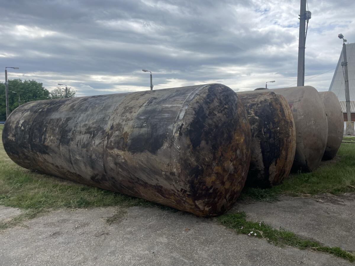 25 m³ (25.000 l) Abwassertank aus Eisen, Löschwassertank 2