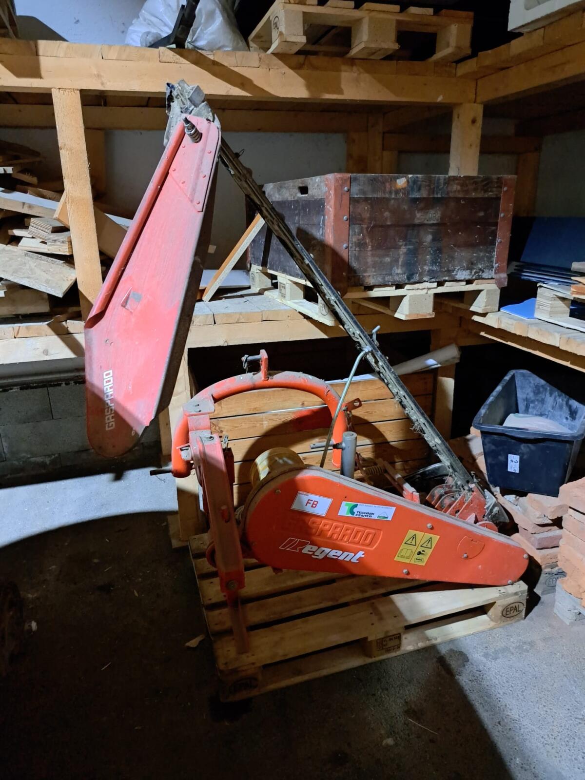 Gaspardo Zahnfinger Mähwerk 1