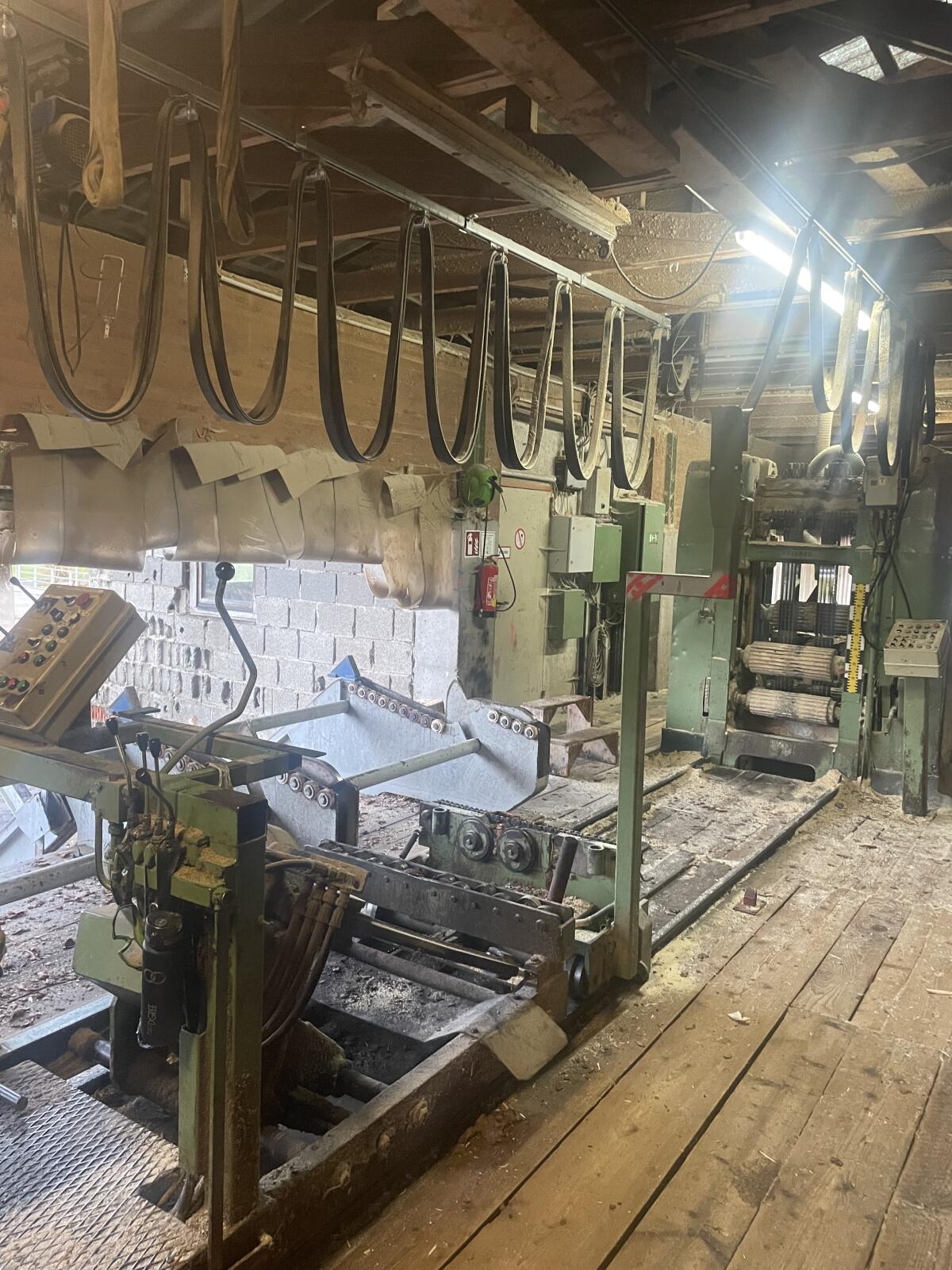 Sägelinie Vollgatter Esterer EWD Bj. 77 2