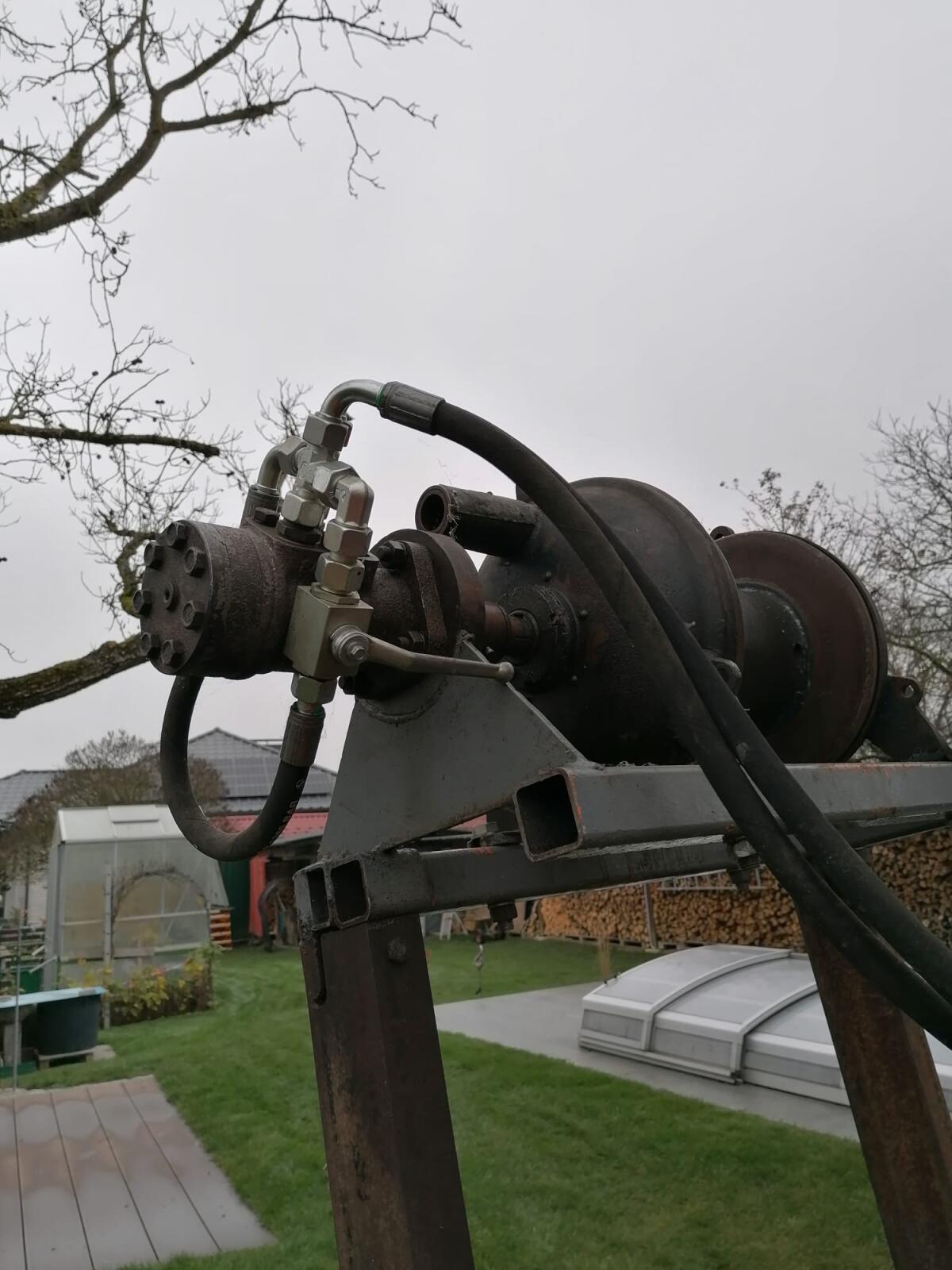 Seilwinde Eigenbau 1