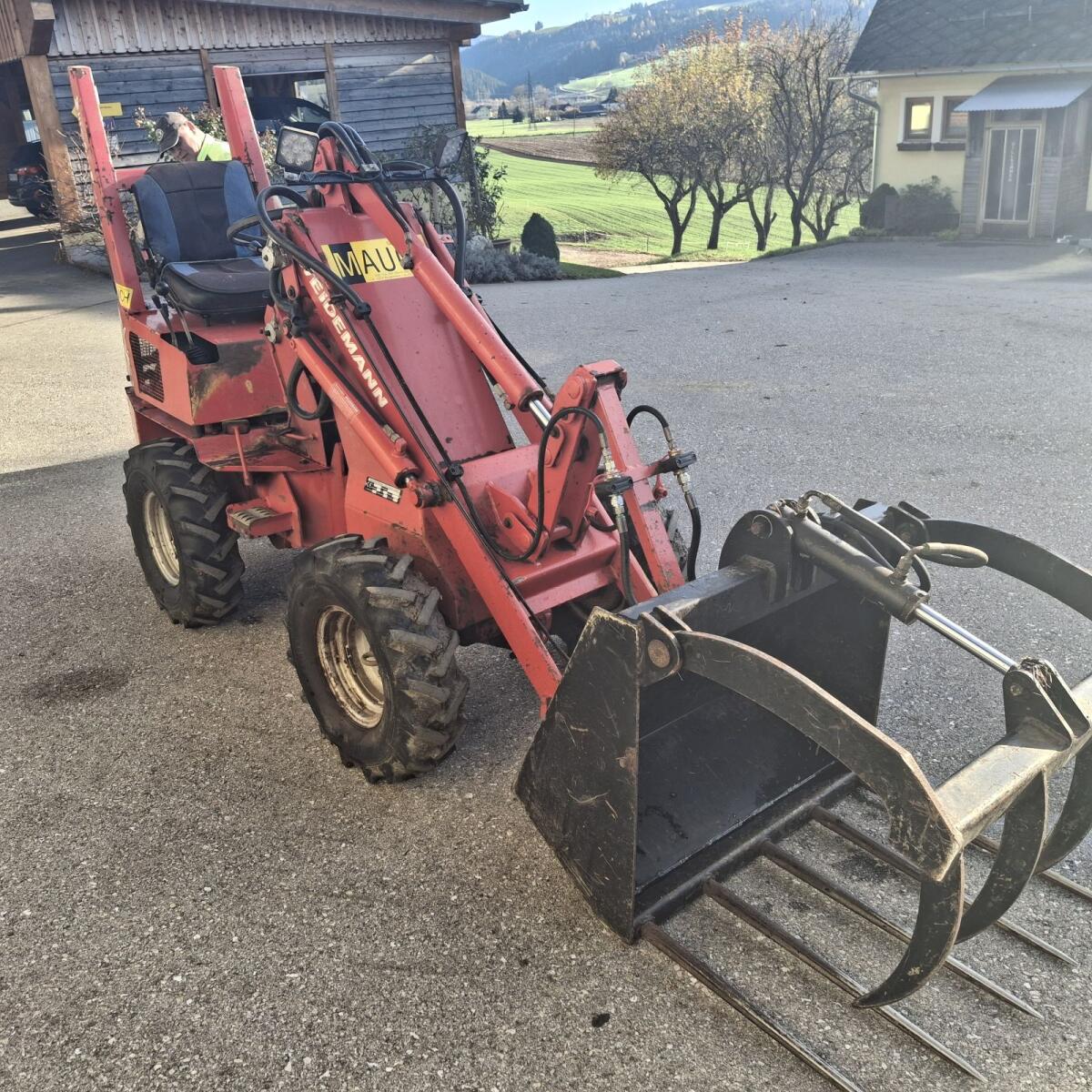 Weidemann 1010D/M Hoflader 3