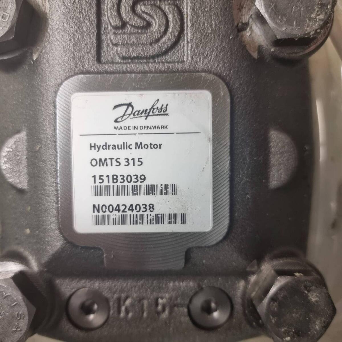 Danfoss Hydraulikmotor OMTS 315 mit Bremse RF5/130 NEU 1