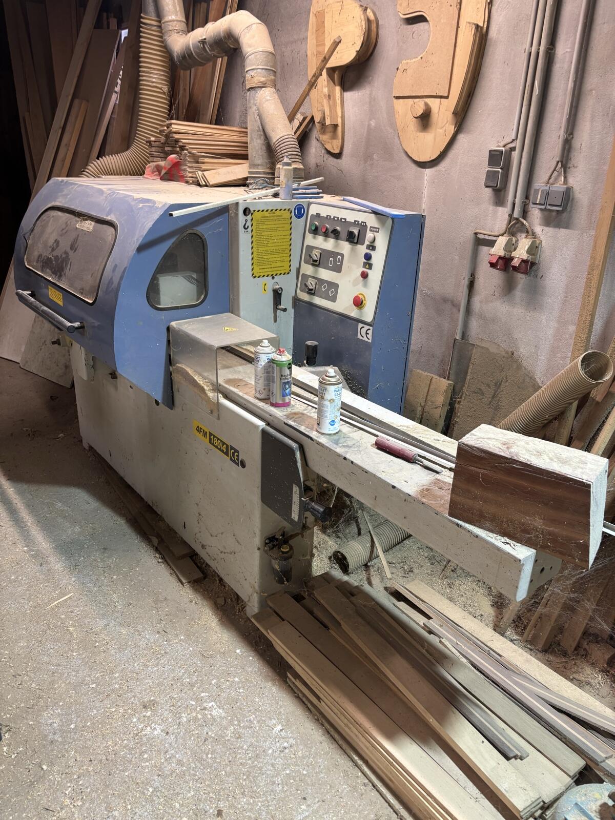 Vierseitenhobelmaschine FM180/4 Holzprofi 1