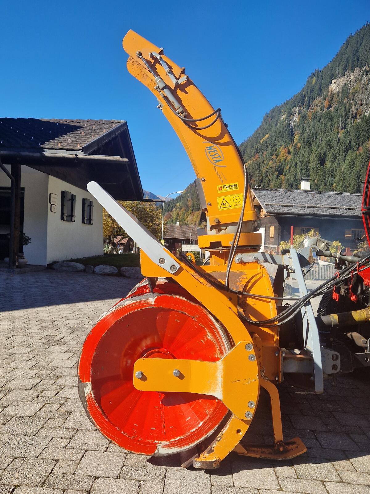 Anbauschneefräse WESTA Typ 6570/2000, Bj. 2010 2