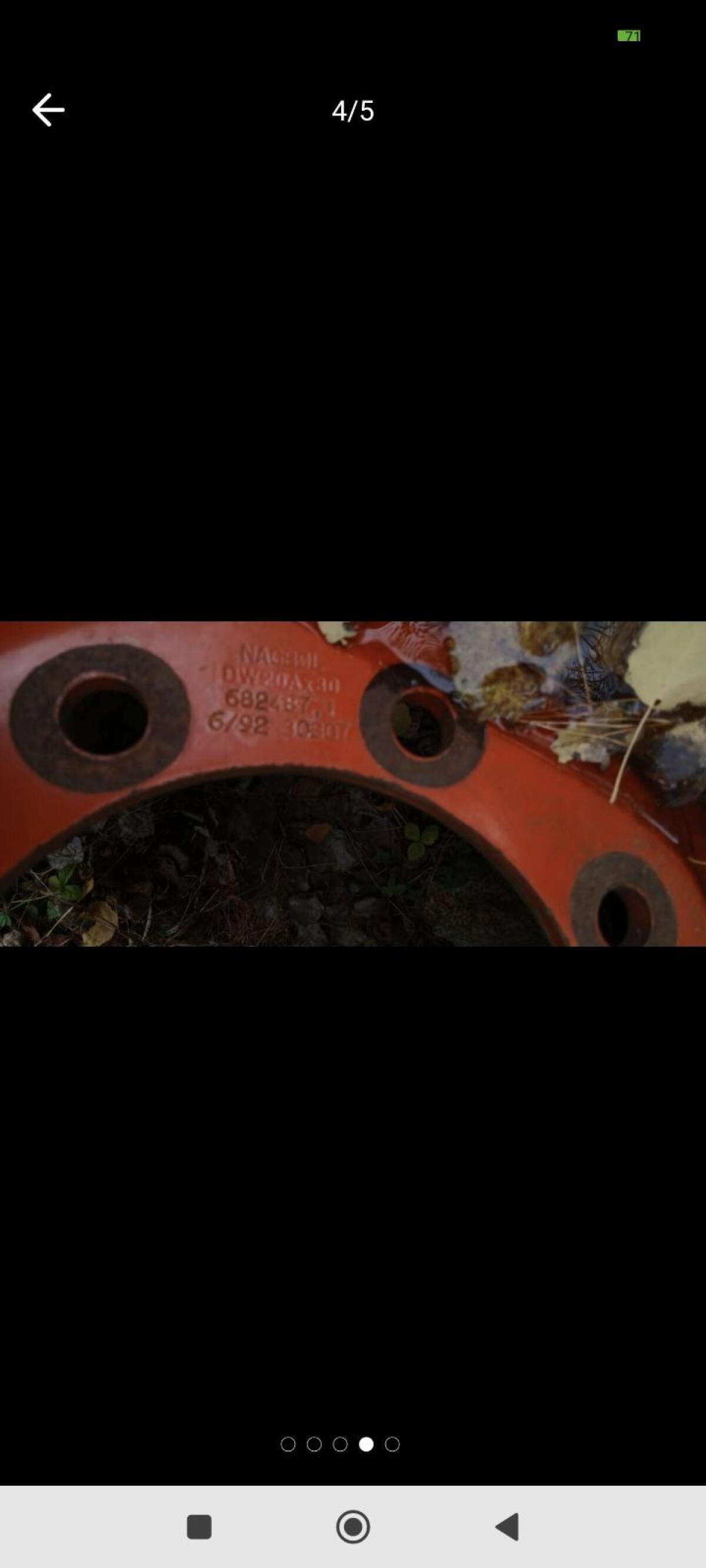 Mähdrescher Felge 3