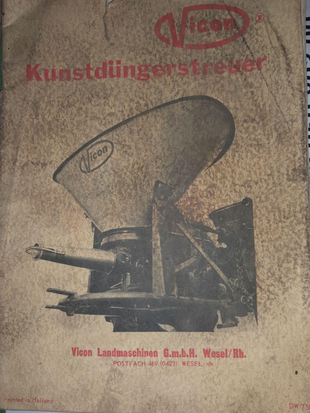 Vicon Düngerstreuer 3