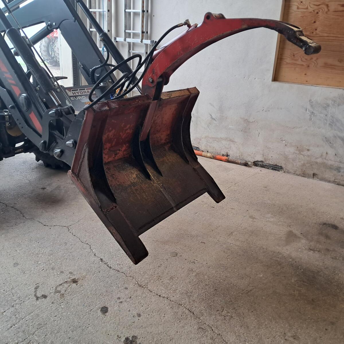 Polterzange und Ballengabel hydr. 2