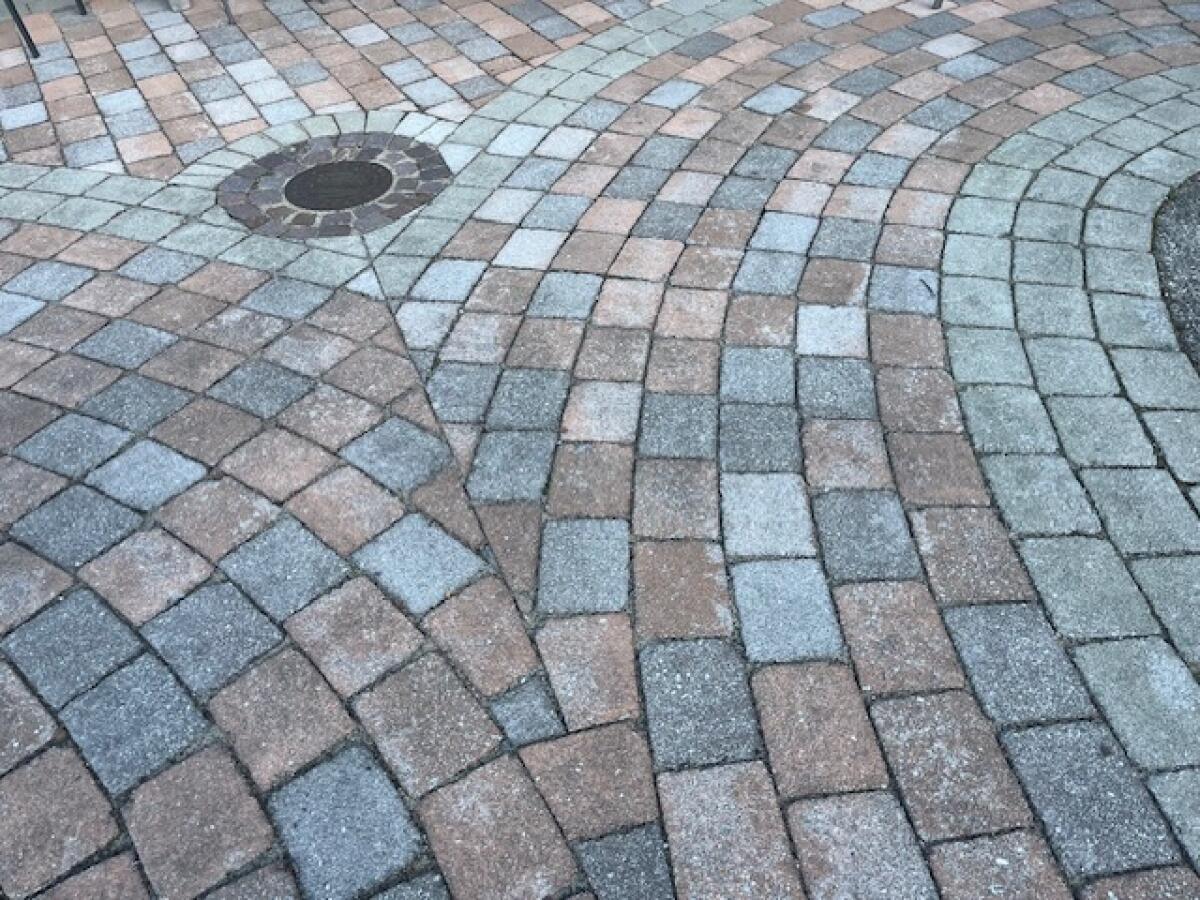 Pflastersteine auf Palette 1