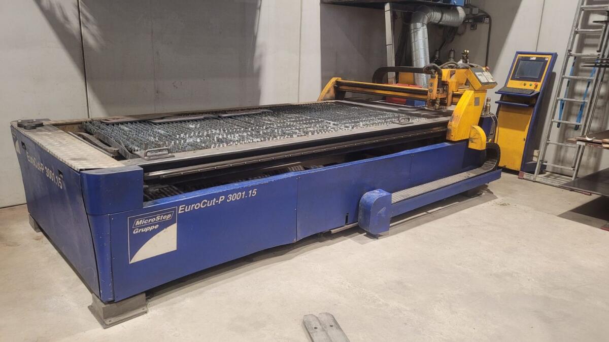 Plasmaschneidanlage Microstep EuroCut-P 3001.15 1