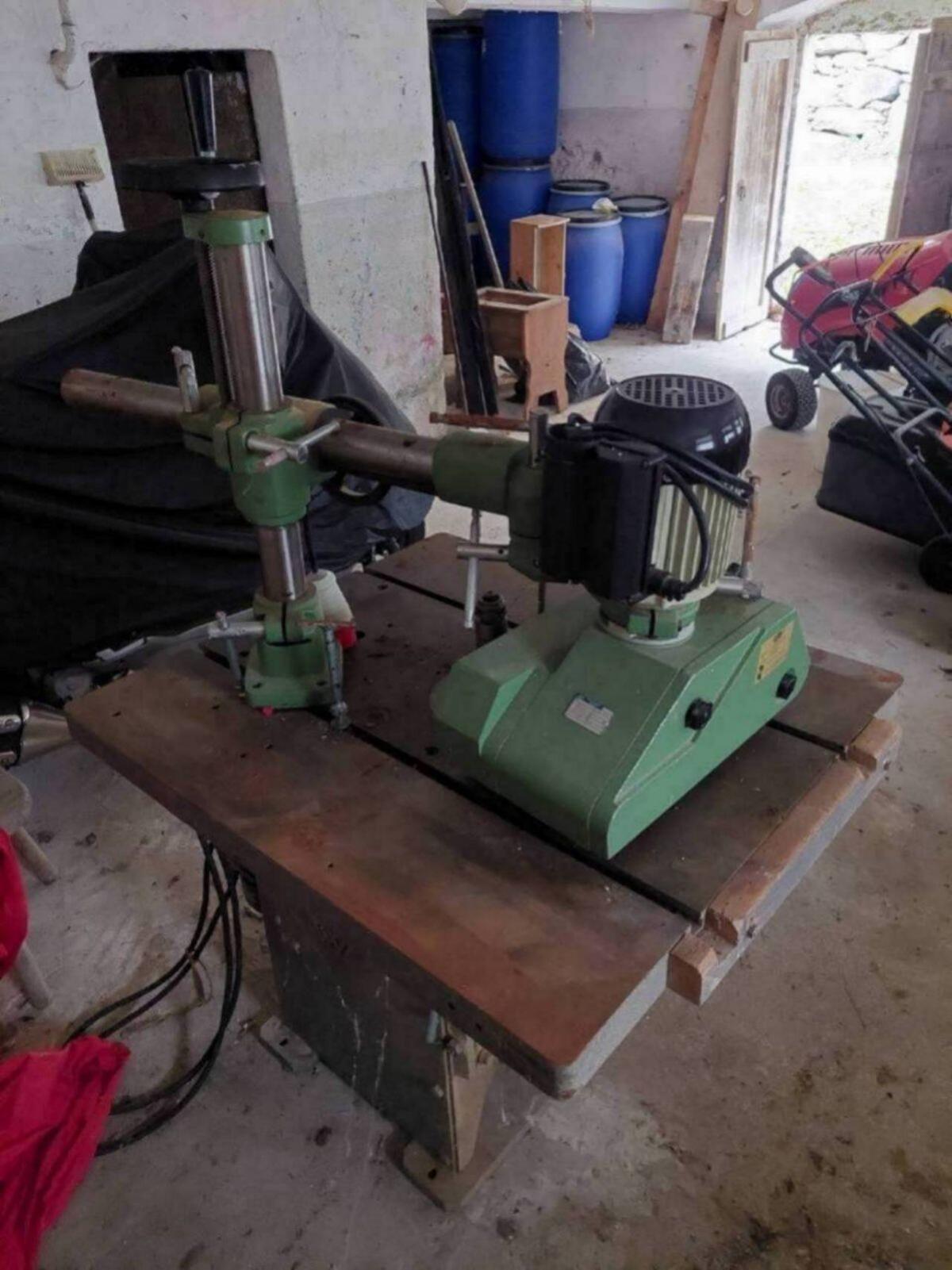 Tischfräse mit Vorschub 2