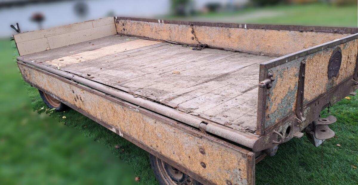 Landwirtschaftlicher 2-Achs-Anhänger – gebraucht, fahrbereit 1