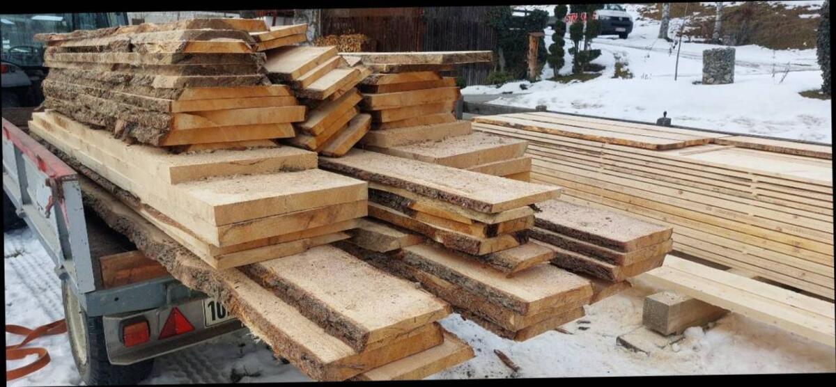 Verkaufe Zirbenholz Pfosten 1