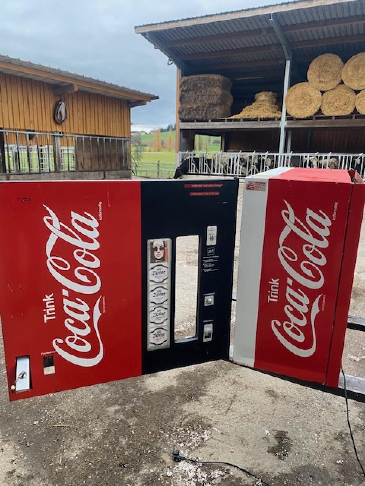 Getränkeautomat Coca-Cola Retro 2