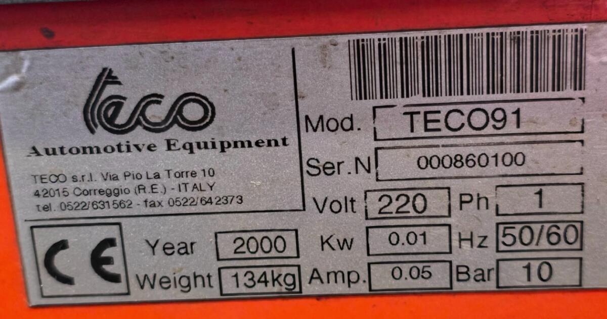 LKW- und Traktor-Radwuchtmaschine Corghi ET 66 mit Lift 3