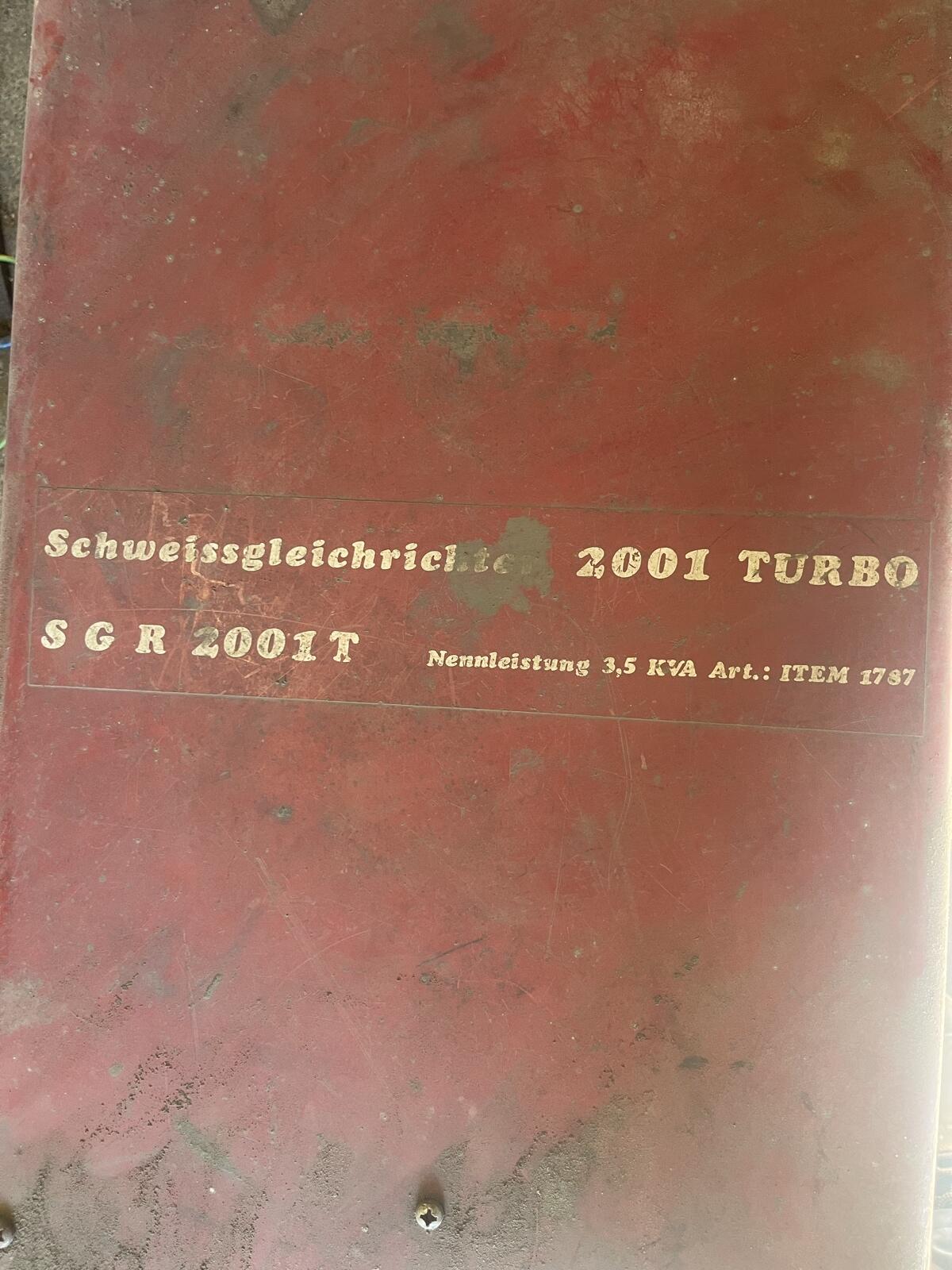 Elektroden Schweißgerät SGR 2000T 3