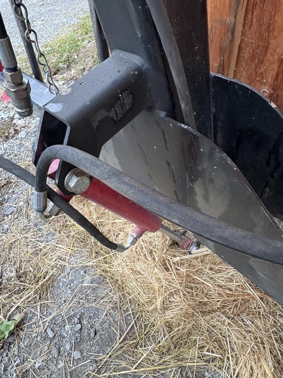 Hydraulische Ballengabel doppelt 2