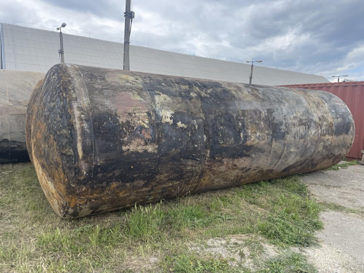 25 m³ (25.000 l) Abwassertank aus Eisen, Löschwassertank 3