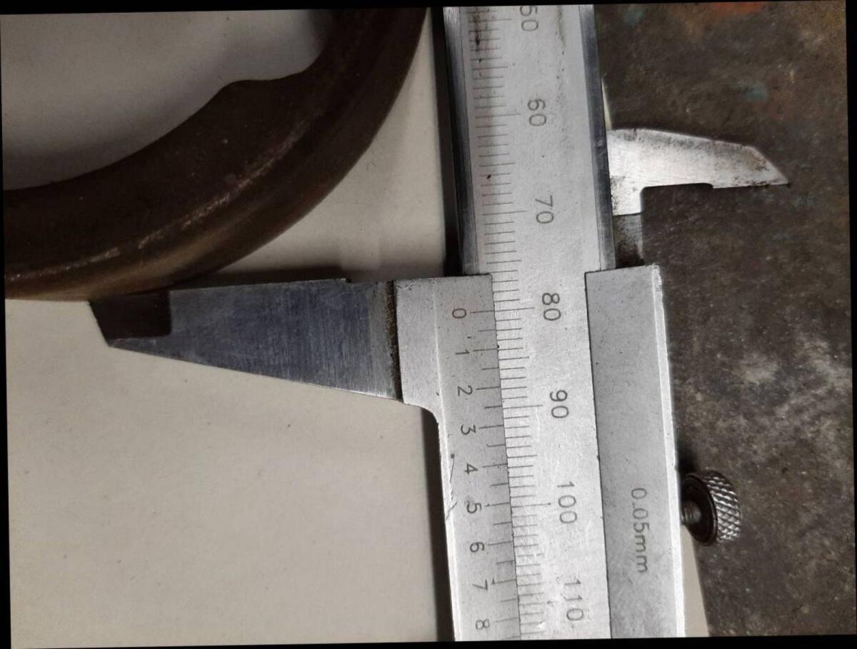 Stahlstutzen für Tankreparatur 2