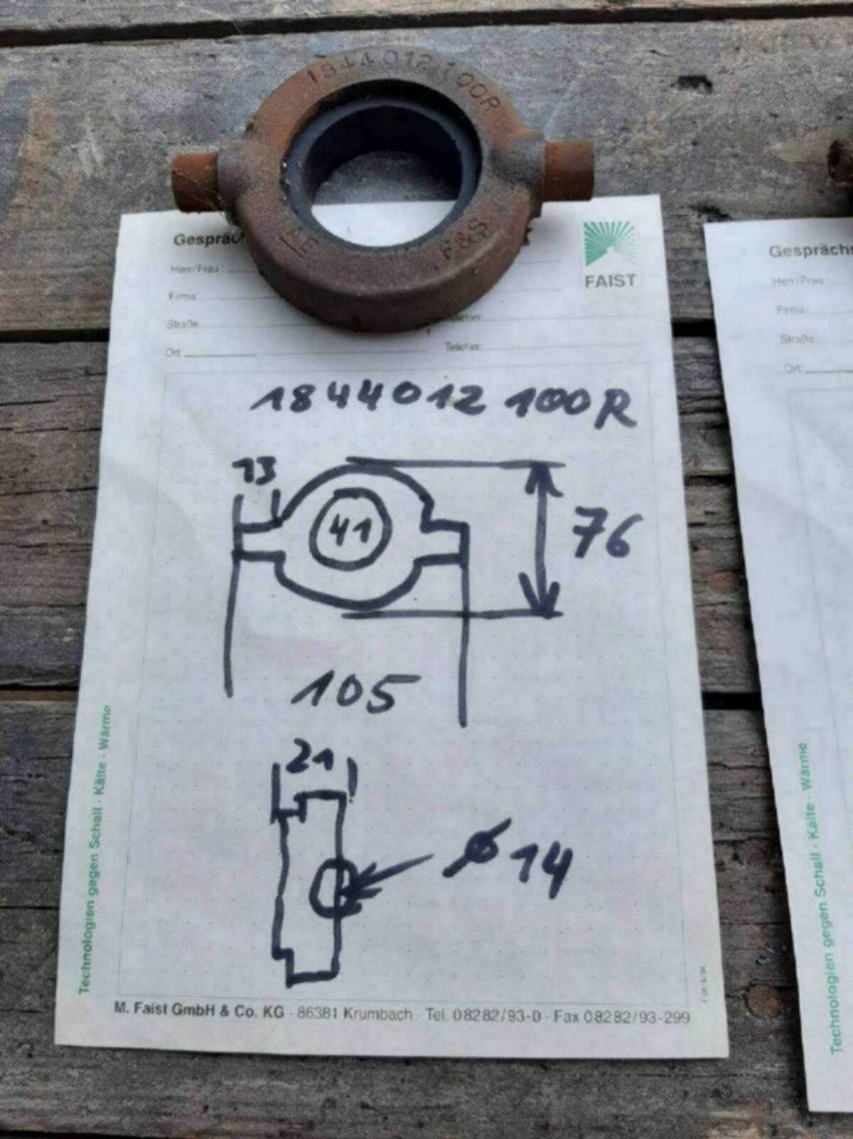 Verschiedene Graphit-Ausrücklager 2