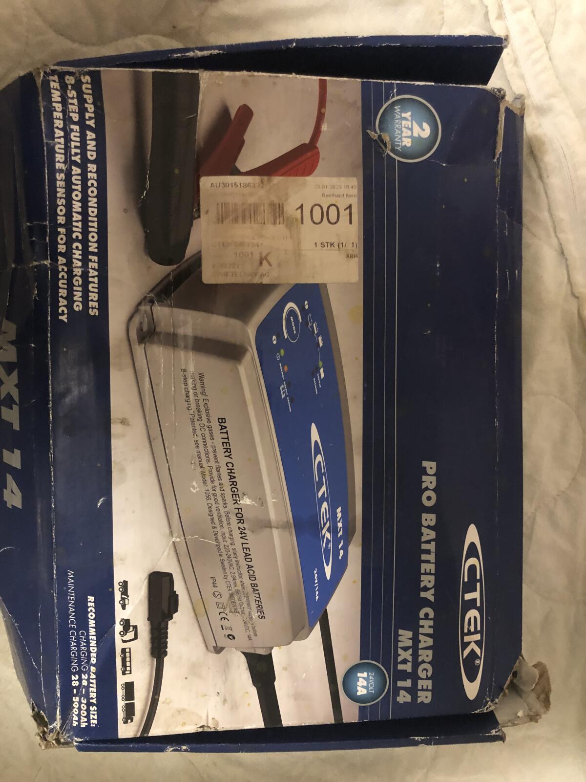 24 V Ladegerät CTEK MXS 14 3