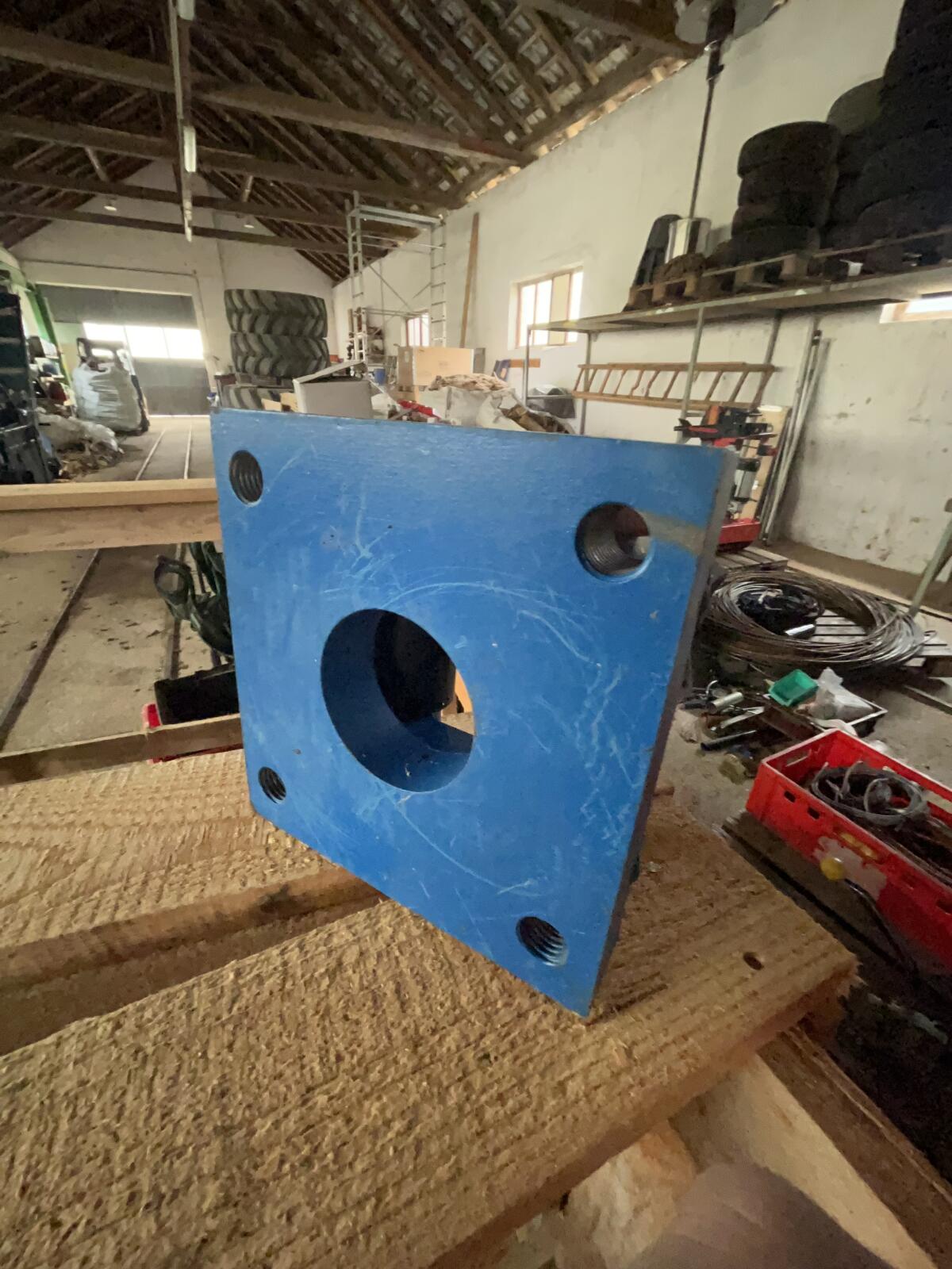 Seileinlaufrolle, Seilwinde Forstwinde 2