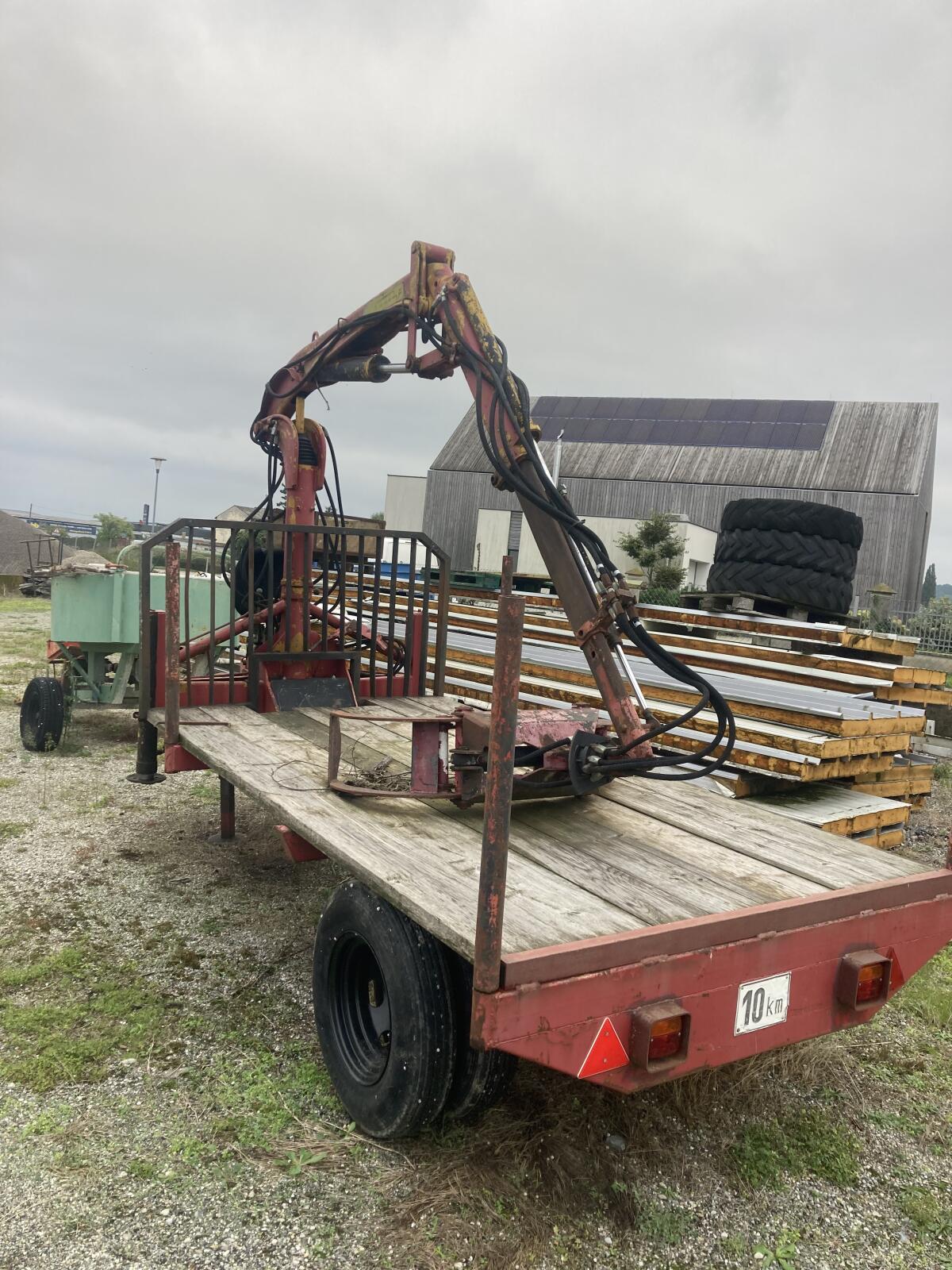 Rückewagen Forstanhänger Krananhänger 1