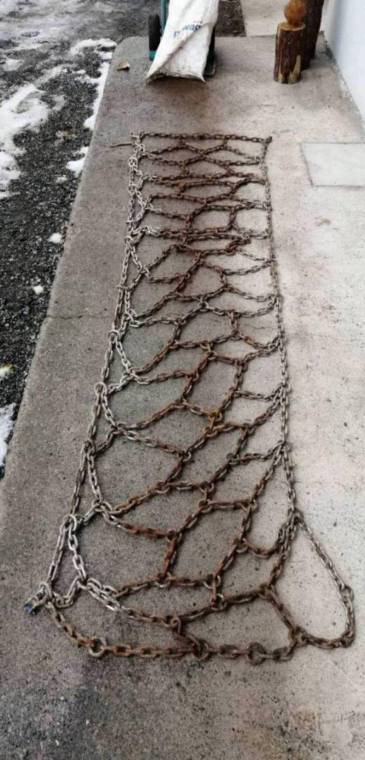 Traktor Schneeketten 1