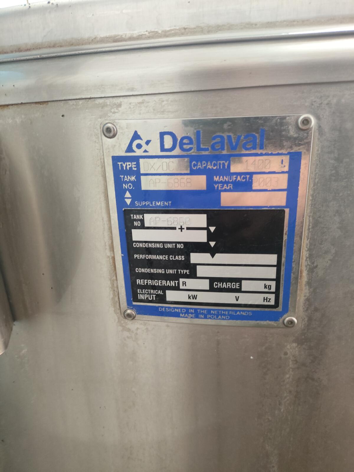 Milchwanne Alfa 1.400 Liter 3