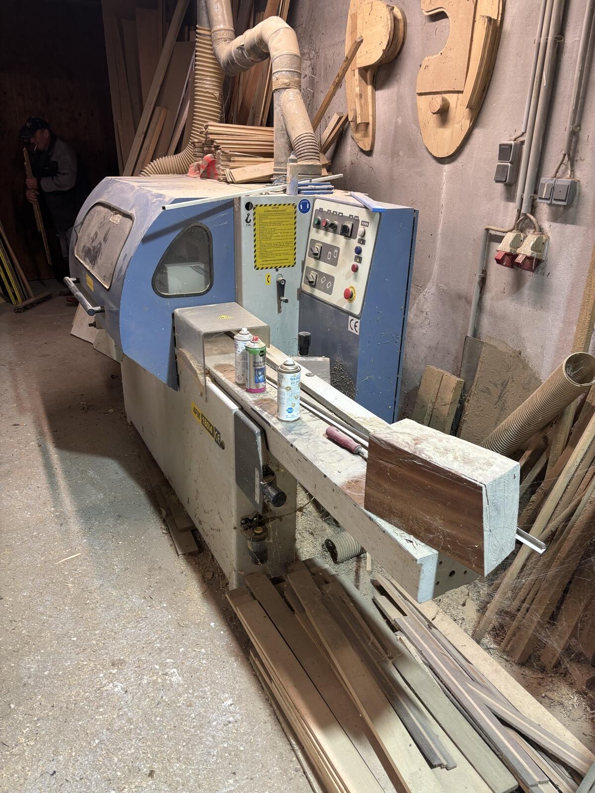Vierseitenhobelmaschine FM180/4 Holzprofi 3