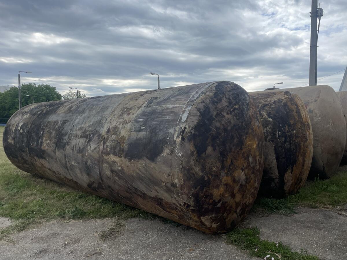 25 m³ (25.000 l) Abwassertank aus Eisen, Löschwassertank 1