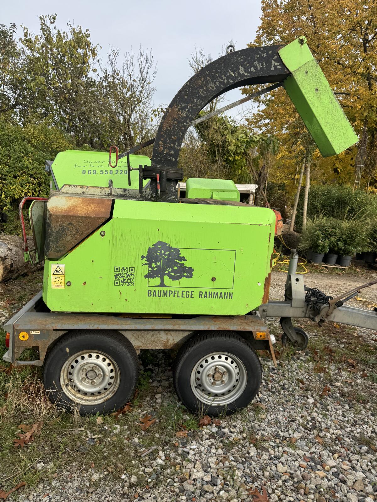 Schliesing Holzhäcksler MX 400 2